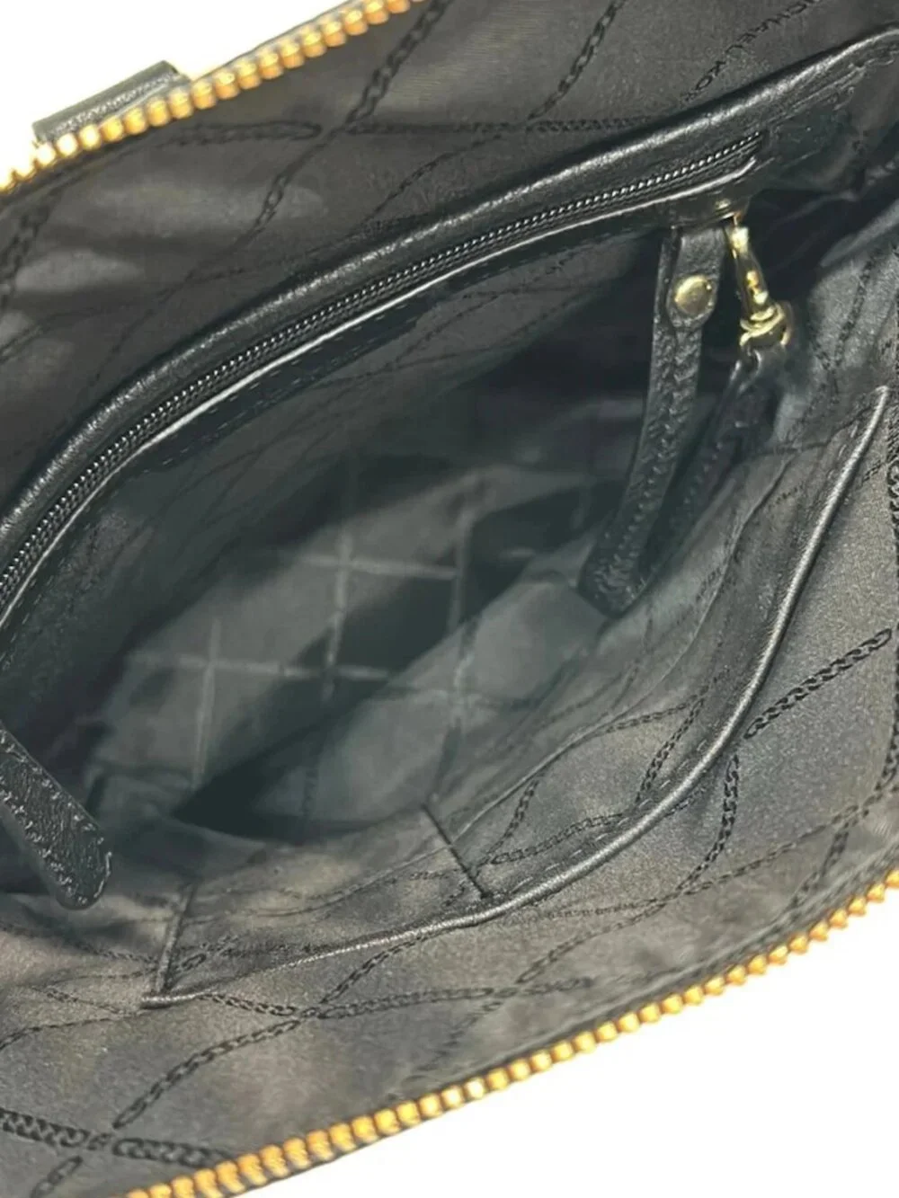MICHAEL KORS Black Leather Backpack